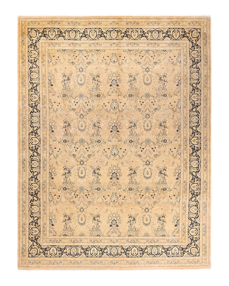 One-of-a-Kind Imported Hand-knotted Area Rug  - Beige, 8' 1" x 10' 6" - Modern Rug Importers