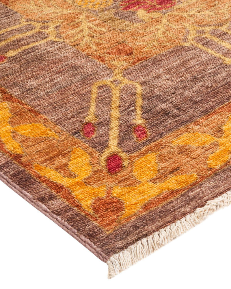 One-of-a-Kind Imported Hand-knotted Area Rug  - Beige, 8' 10" x 11' 10" - Modern Rug Importers