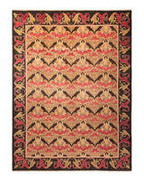 One-of-a-Kind Imported Hand-knotted Area Rug  - Beige, 8' 10" x 11' 8" - Modern Rug Importers