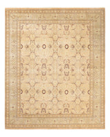 One-of-a-Kind Imported Hand-knotted Area Rug  - Beige, 8' 3" x 10' 0" - Modern Rug Importers