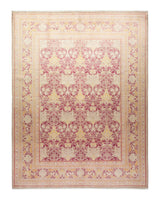 One-of-a-Kind Imported Hand-knotted Area Rug  - Beige, 9' 1" x 11' 9" - Modern Rug Importers