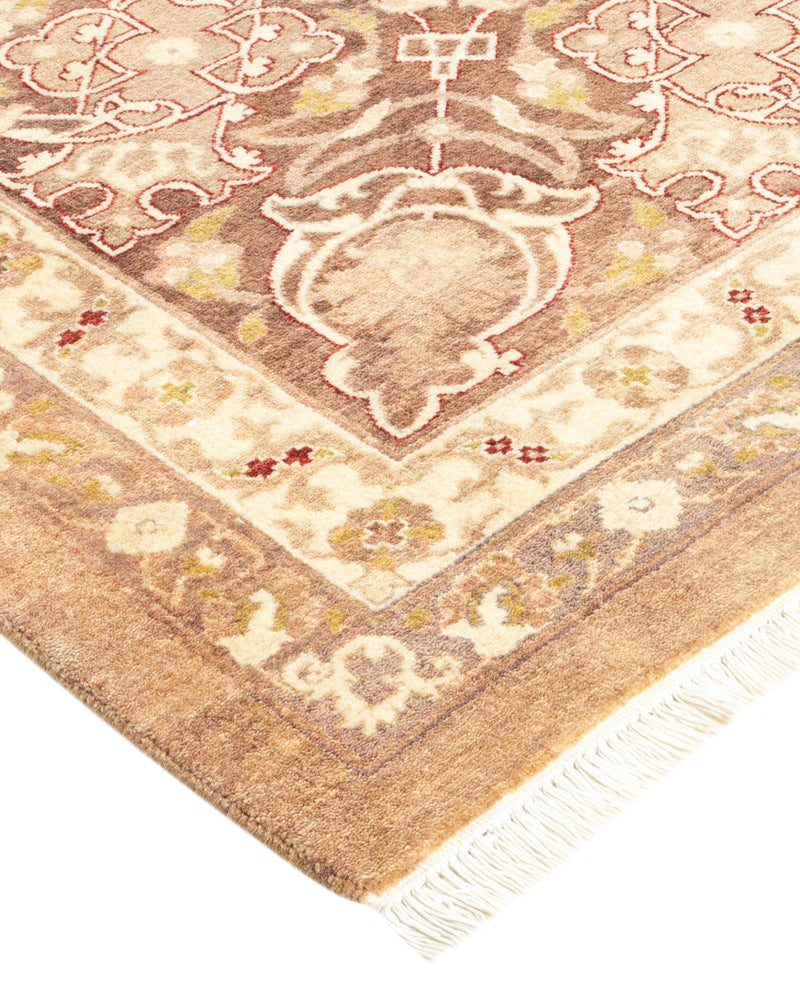 One-of-a-Kind Imported Hand-knotted Area Rug  - Beige, 9' 4" x 12' 1" - Modern Rug Importers