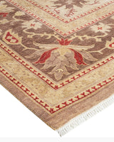 One-of-a-Kind Imported Hand-knotted Area Rug  - Beige, 9' 4" x 12' 2" - Modern Rug Importers
