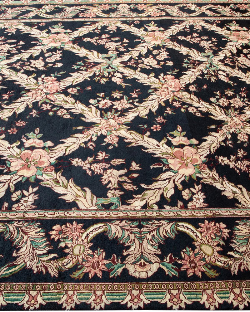 One-of-a-Kind Imported Hand-knotted Area Rug  - Black, 5' 10" x 8' 9" - Modern Rug Importers