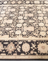One-of-a-Kind Imported Hand-knotted Area Rug  - Black, 6' 0" x 15' 10" - Modern Rug Importers