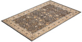 One-of-a-Kind Imported Hand-knotted Area Rug  - Black, 6' 0" x 9' 6" - Modern Rug Importers
