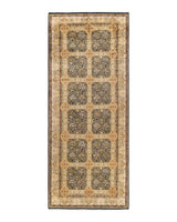 One-of-a-Kind Imported Hand-knotted Area Rug  - Black, 6' 1" x 15' 4" - Modern Rug Importers
