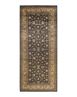 One-of-a-Kind Imported Hand-knotted Area Rug  - Black, 6' 1" x 16' 4" - Modern Rug Importers