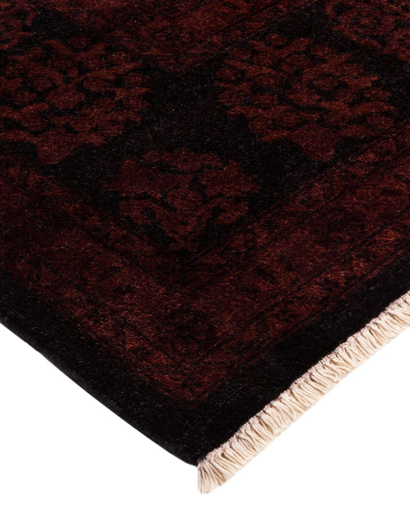 One-of-a-Kind Imported Hand-knotted Area Rug  - Black, 8' 0" x 10' 0" - Modern Rug Importers