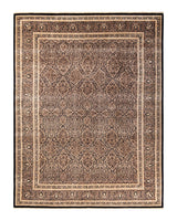 One-of-a-Kind Imported Hand-knotted Area Rug  - Black, 8' 1" x 10' 5" - Modern Rug Importers