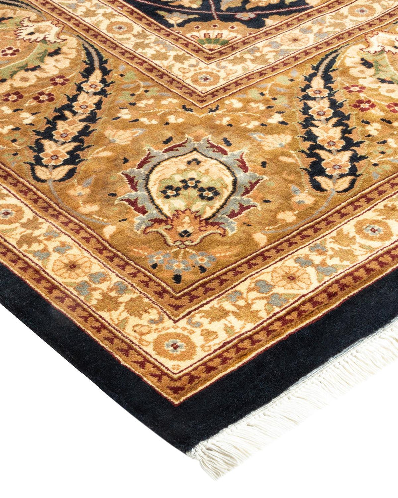 One-of-a-Kind Imported Hand-knotted Area Rug  - Black,  8' 3" x 10' 5" - Modern Rug Importers