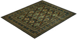 One-of-a-Kind Imported Hand-knotted Area Rug  - Black, 8' 3" x 9' 10" - Modern Rug Importers