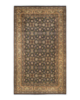 One-of-a-Kind Imported Hand-knotted Area Rug  - Black, 9' 0" x 15' 5" - Modern Rug Importers