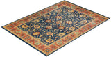 One-of-a-Kind Imported Hand-knotted Area Rug  - Blue,  10' 1" x 13' 10" - Modern Rug Importers