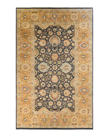 One-of-a-Kind Imported Hand-knotted Area Rug  - Blue, 10' 1" x 16' 2" - Modern Rug Importers