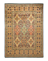 One-of-a-Kind Imported Hand-knotted Area Rug  - Blue, 6' 2" x 8' 5" - Modern Rug Importers