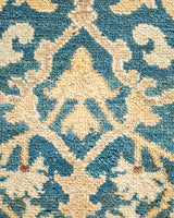 One-of-a-Kind Imported Hand-knotted Area Rug  - Blue, 6' 3" x 9' 0" - Modern Rug Importers