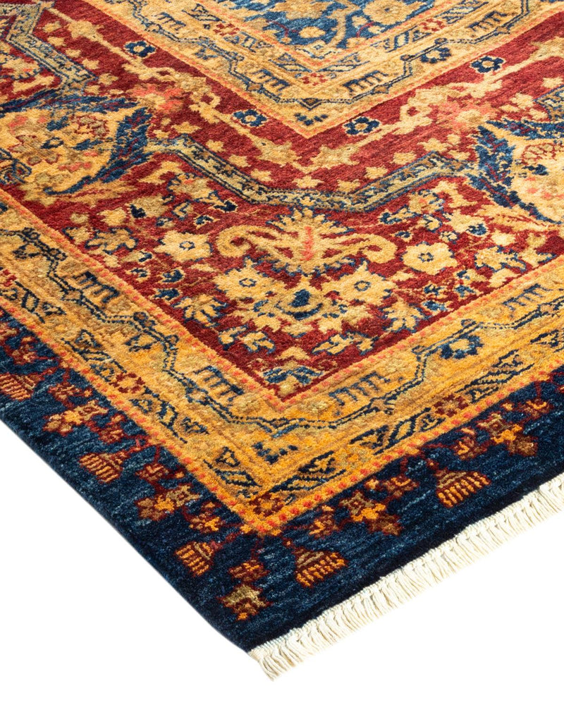 One-of-a-Kind Imported Hand-knotted Area Rug  - Blue, 8' 1" x 10' 4" - Modern Rug Importers