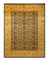One-of-a-Kind Imported Hand-knotted Area Rug  - Blue, 8' 10" x 11' 10" - Modern Rug Importers