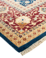 One-of-a-Kind Imported Hand-knotted Area Rug  - Blue, 8' 2" x 10' 3" - Modern Rug Importers