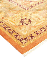 One-of-a-Kind Imported Hand-knotted Area Rug  - Brown, 10' 2" x 13' 8" - Modern Rug Importers