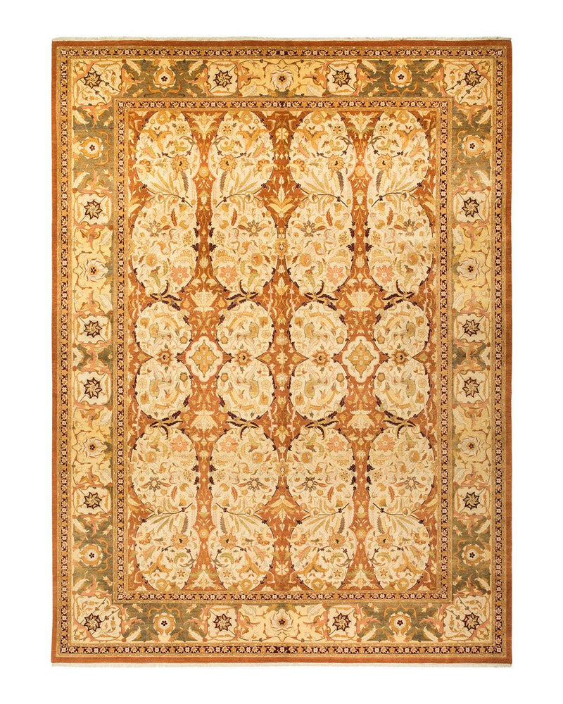 One-of-a-Kind Imported Hand-knotted Area Rug  - Brown, 10' 3" x 13' 10" - Modern Rug Importers