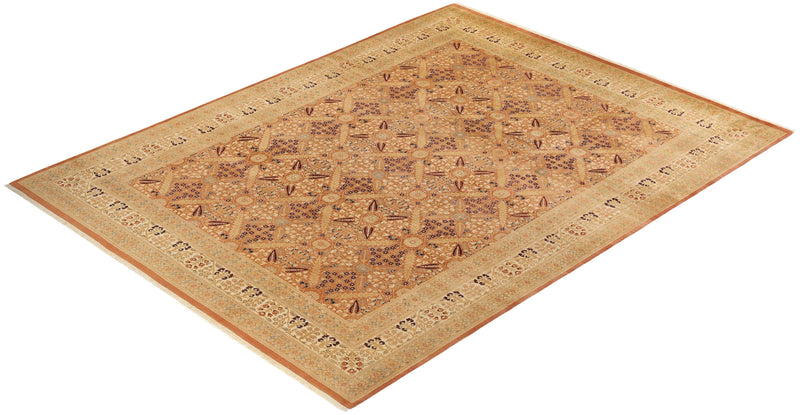 One-of-a-Kind Imported Hand-knotted Area Rug  - Brown, 10' 3" x 13' 4" - Modern Rug Importers