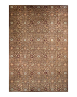 One-of-a-Kind Imported Hand-knotted Area Rug  - Brown, 12' 1" x 18' 0" - Modern Rug Importers
