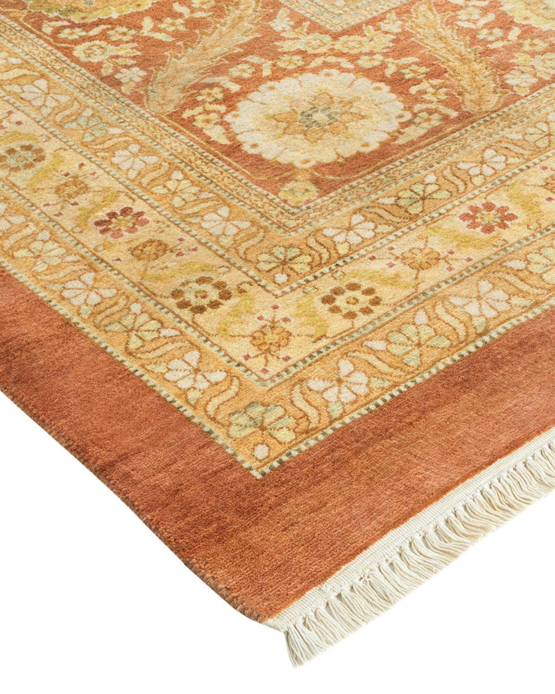 One-of-a-Kind Imported Hand-knotted Area Rug  - Brown, 12' 3" x 15' 4" - Modern Rug Importers