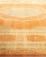 One-of-a-Kind Imported Hand-knotted Area Rug  - Brown, 12' 3" x 18' 1" - Modern Rug Importers