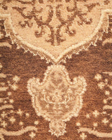 One-of-a-Kind Imported Hand-knotted Area Rug  - Brown, 4' 1" x 6' 5" - Modern Rug Importers