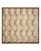 One-of-a-Kind Imported Hand-knotted Area Rug  - Brown, 5' 1" x 5' 3" - Modern Rug Importers