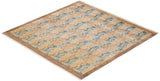 One-of-a-Kind Imported Hand-knotted Area Rug  - Brown, 5' 10" x 6' 1" - Modern Rug Importers