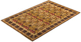 One-of-a-Kind Imported Hand-knotted Area Rug  - Brown, 5' 10" x 8' 0" - Modern Rug Importers