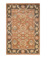 One-of-a-Kind Imported Hand-knotted Area Rug  - Brown, 5' 10" x 8' 8" - Modern Rug Importers