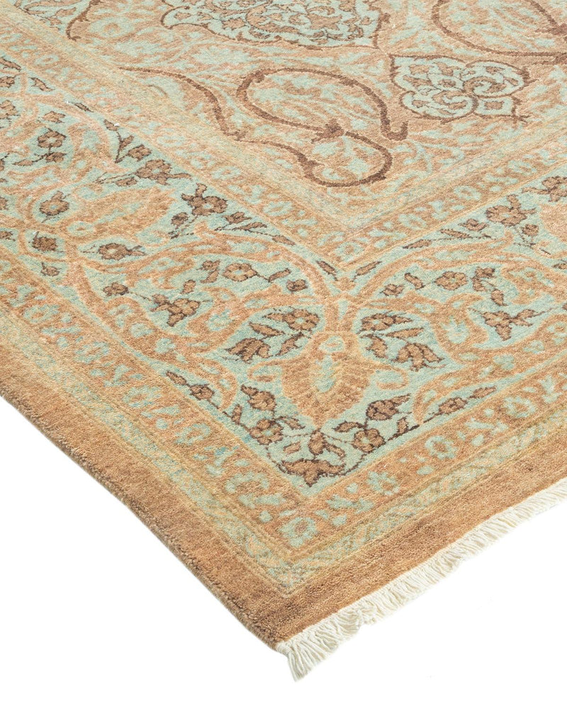 One-of-a-Kind Imported Hand-knotted Area Rug  - Brown, 6' 1" x 12' 0" - Modern Rug Importers