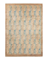 One-of-a-Kind Imported Hand-knotted Area Rug  - Brown, 6' 1" x 8' 7" - Modern Rug Importers