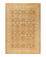 One-of-a-Kind Imported Hand-knotted Area Rug  - Brown,  6' 1" x 8' 9" - Modern Rug Importers