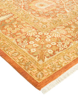 One-of-a-Kind Imported Hand-knotted Area Rug  - Brown, 6' 1" x 9' 2" - Modern Rug Importers