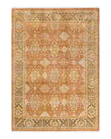 One-of-a-Kind Imported Hand-knotted Area Rug  - Brown, 6' 2" x 8' 5" - Modern Rug Importers