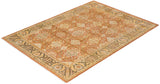 One-of-a-Kind Imported Hand-knotted Area Rug  - Brown, 6' 2" x 8' 5" - Modern Rug Importers