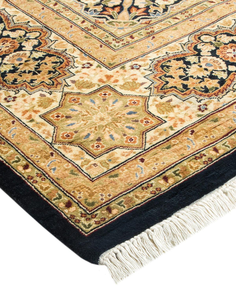 One-of-a-Kind Imported Hand-knotted Area Rug  - Brown, 6' 8" x 9' 9" - Modern Rug Importers