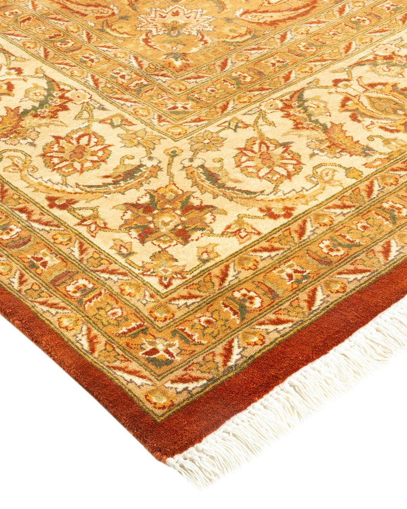 One-of-a-Kind Imported Hand-knotted Area Rug  - Brown,  8' 1" x 10' 7" - Modern Rug Importers