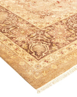One-of-a-Kind Imported Hand-knotted Area Rug  - Brown, 8' 2" x 10' 10" - Modern Rug Importers