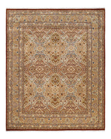 One-of-a-Kind Imported Hand-knotted Area Rug  - Brown,  8' 2" x 10' 2" - Modern Rug Importers