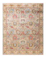 One-of-a-Kind Imported Hand-knotted Area Rug  - Brown,  8' 2" x 10' 3" - Modern Rug Importers