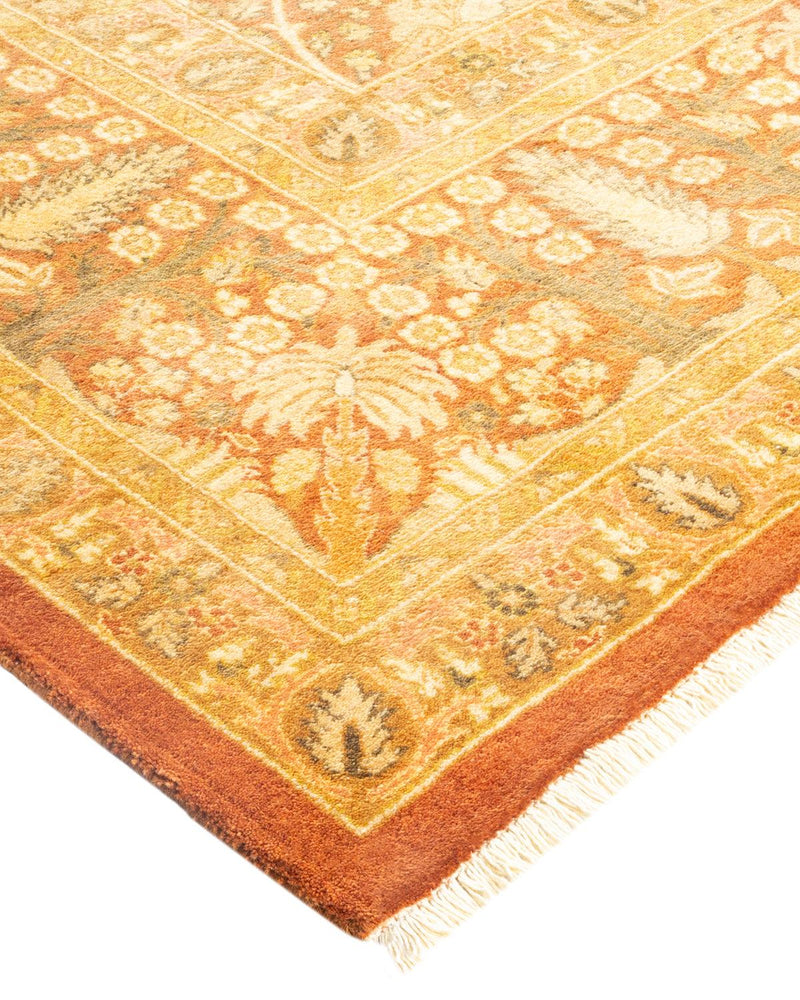 One-of-a-Kind Imported Hand-knotted Area Rug  - Brown,  8' 2" x 10' 4" - Modern Rug Importers