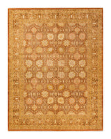 One-of-a-Kind Imported Hand-knotted Area Rug  - Brown, 8' 2" x 10' 7" - Modern Rug Importers