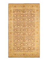 One-of-a-Kind Imported Hand-knotted Area Rug  - Brown,  8' 3" x 14' 3" - Modern Rug Importers