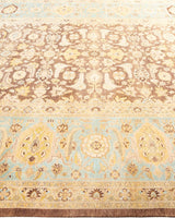 One-of-a-Kind Imported Hand-knotted Area Rug  - Brown, 8' 3" x 9' 10" - Modern Rug Importers